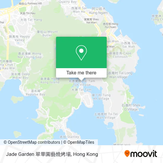 Jade Garden 翠華園藝燒烤場地圖