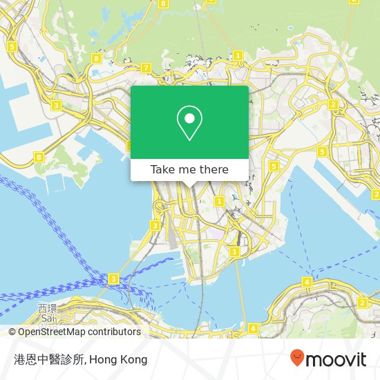 港恩中醫診所 map
