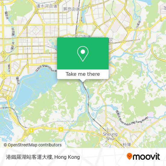 港鐵羅湖站客運大樓 map