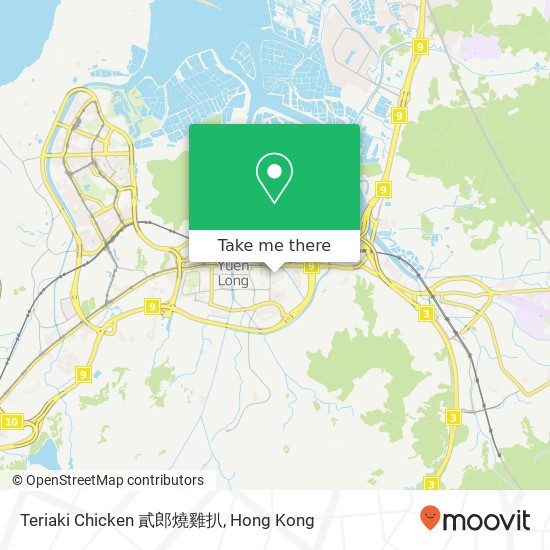 Teriaki Chicken 貳郎燒雞扒 map