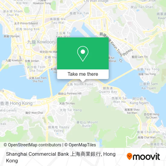 Shanghai Commercial Bank 上海商業銀行地圖