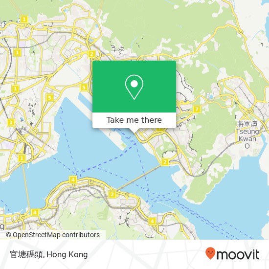 官塘碼頭 map