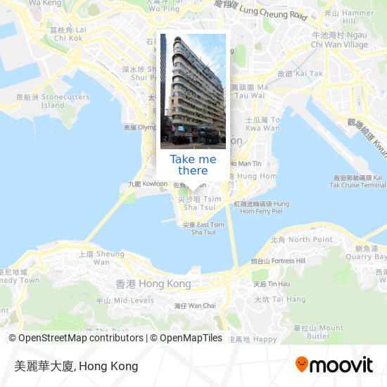 美麗華大廈 map