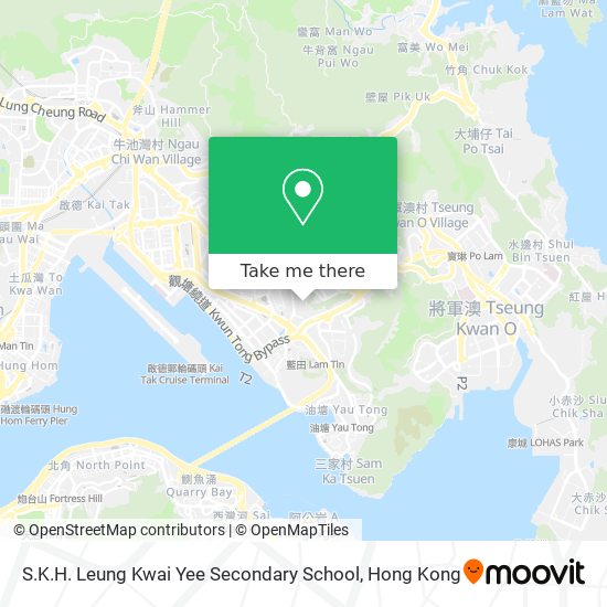 S.K.H. Leung Kwai Yee Secondary School地圖