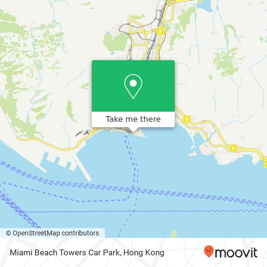 Miami Beach Towers Car Park map