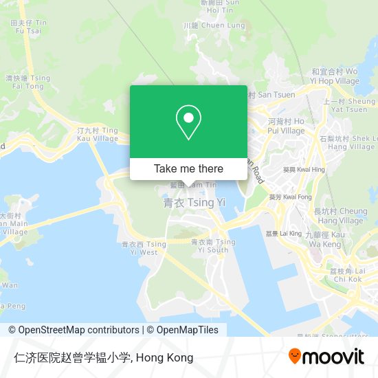 仁济医院赵曾学韫小学 map