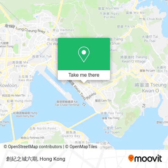 創紀之城六期 map