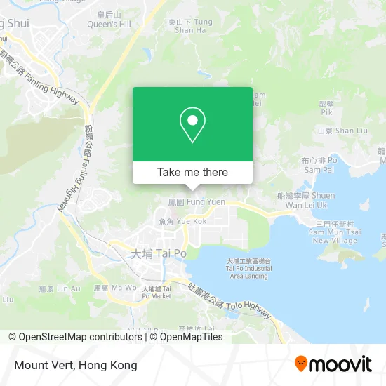 Mount Vert map