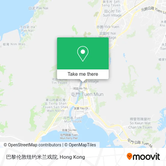 巴黎伦敦纽约米兰戏院 map