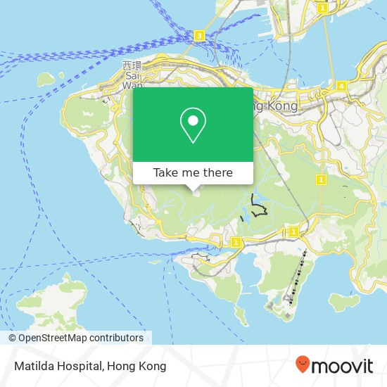 Matilda Hospital map