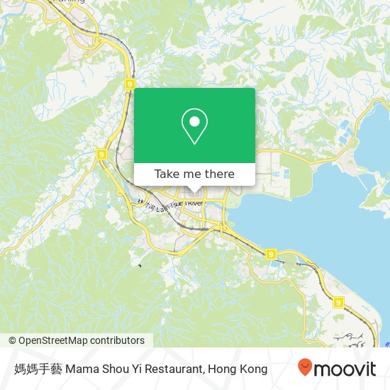 媽媽手藝 Mama Shou Yi Restaurant地圖