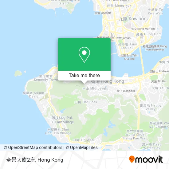 全景大廈2座地圖