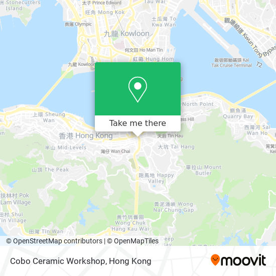 Cobo Ceramic Workshop map