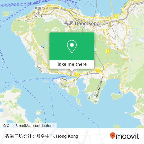 香港仔坊会社会服务中心 map