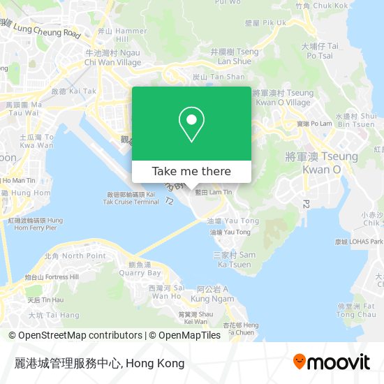 麗港城管理服務中心 map