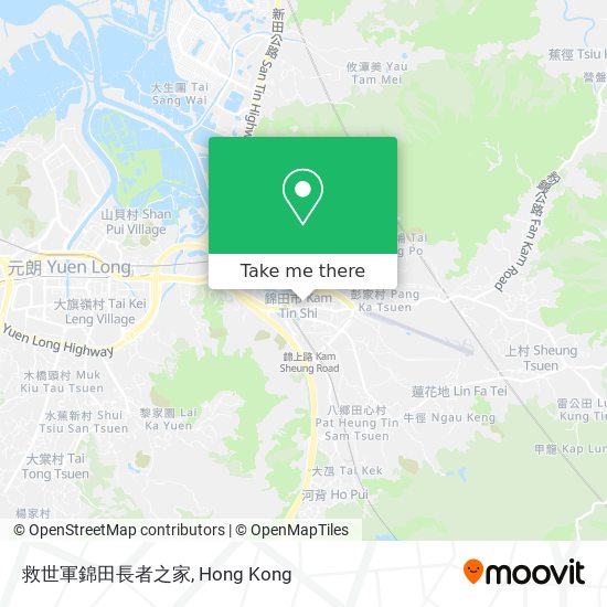 救世軍錦田長者之家 map