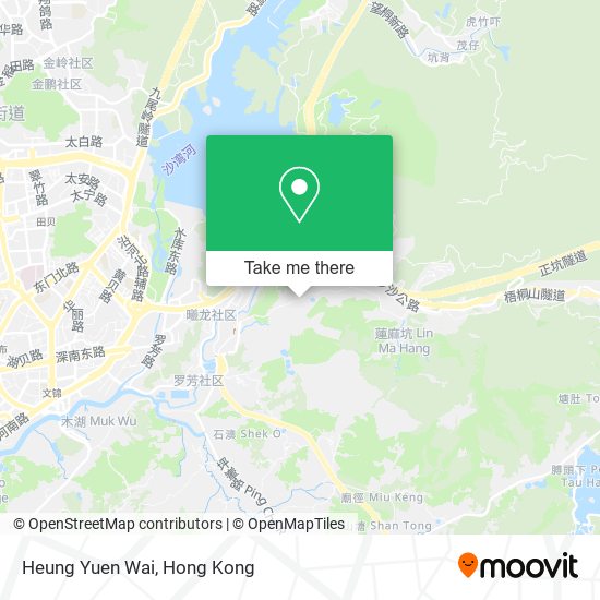 Heung Yuen Wai map