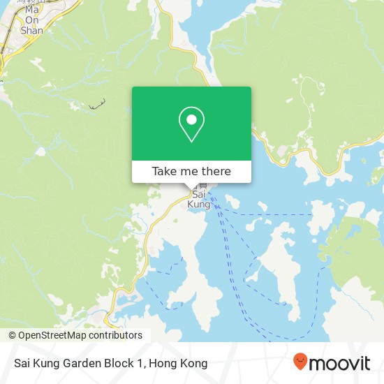 Sai Kung Garden Block 1 map