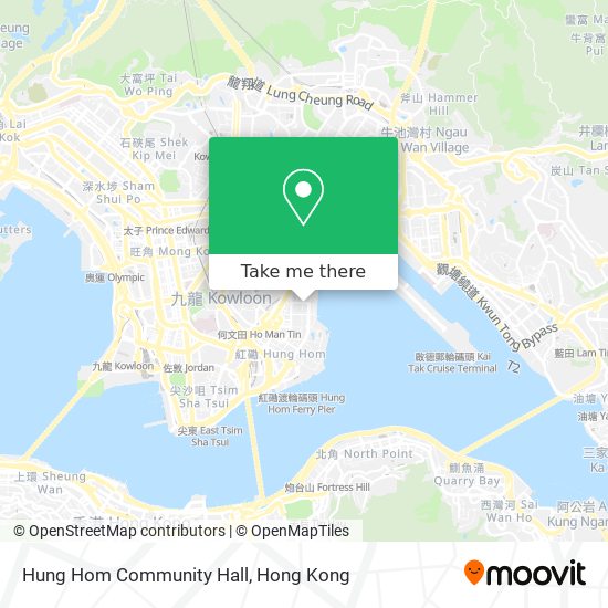 Hung Hom Community Hall地圖