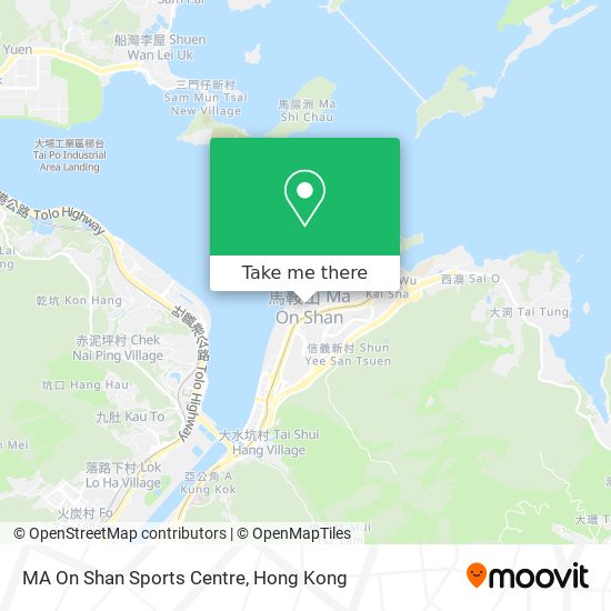 MA On Shan Sports Centre map