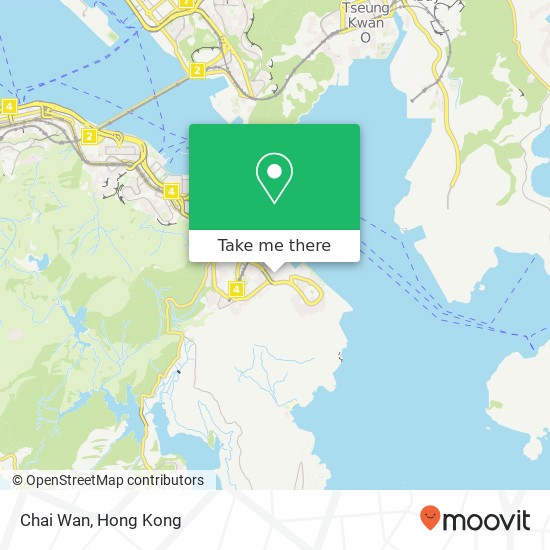 Chai Wan map