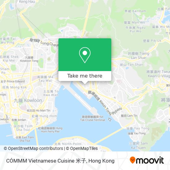 CÓMMM Vietnamese Cuisine 米子地圖