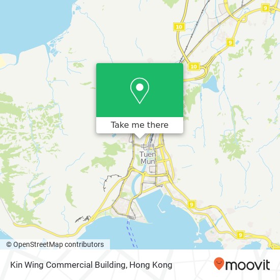 Kin Wing Commercial Building map