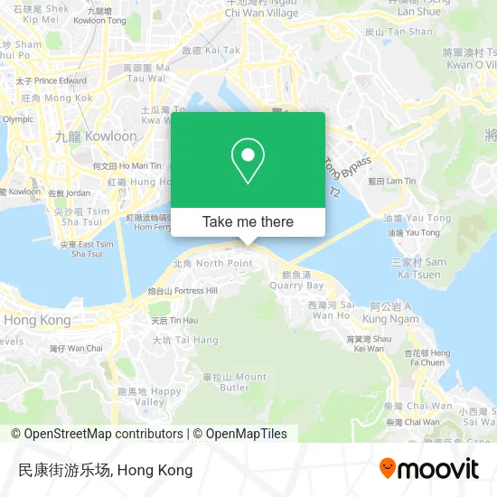 民康街游乐场地圖