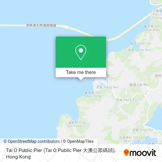Tai O Public Pier map