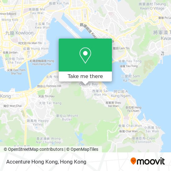 Accenture Hong Kong地圖