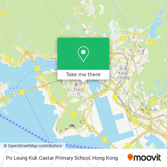 Po Leung Kuk Castar Primary School map