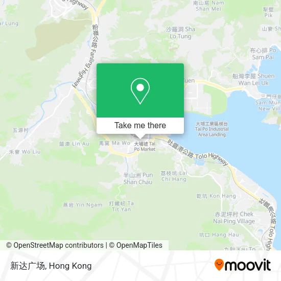 新达广场地圖