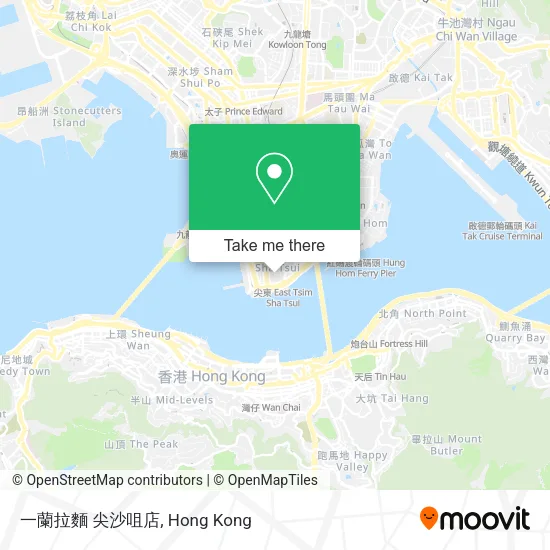 一蘭拉麵 尖沙咀店 map