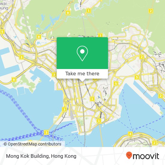 Mong Kok Building map