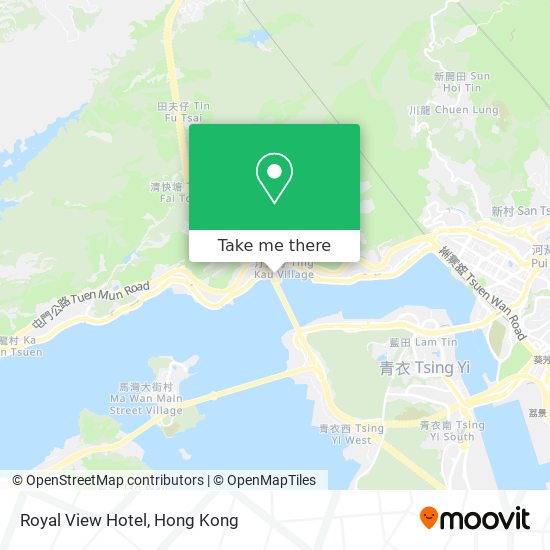 Royal View Hotel map