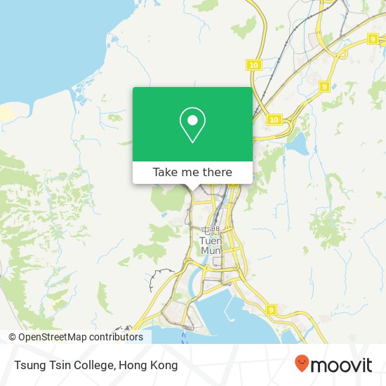 Tsung Tsin College map