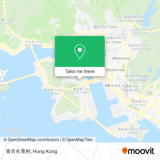 青衣长青村地圖