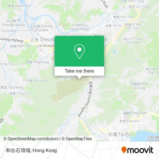 和合石墳場地圖