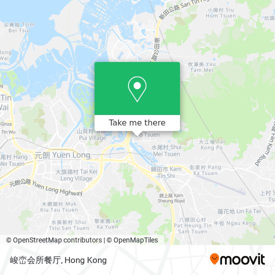 峻峦会所餐厅 map