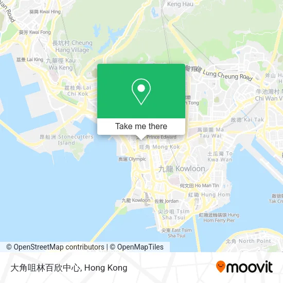 大角咀林百欣中心地圖