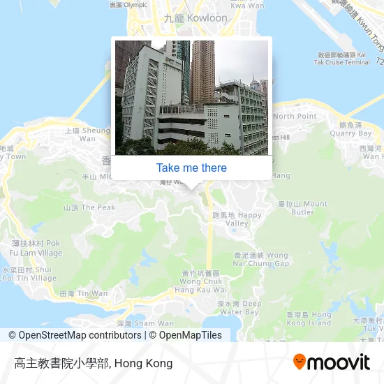 高主教書院小學部地圖