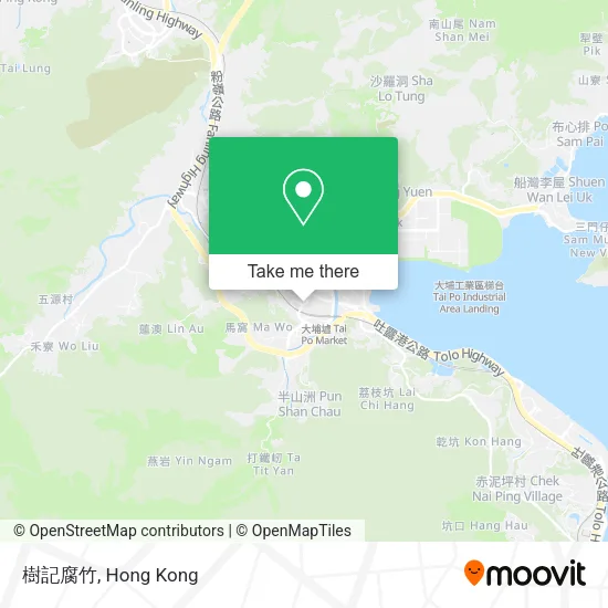 樹記腐竹地圖