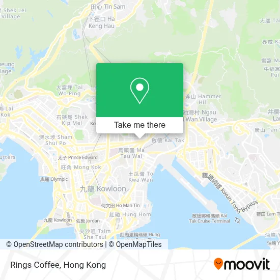 Rings Coffee map