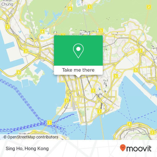 Sing Ho map