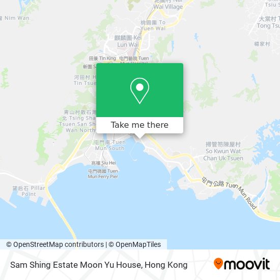 Sam Shing Estate Moon Yu House map