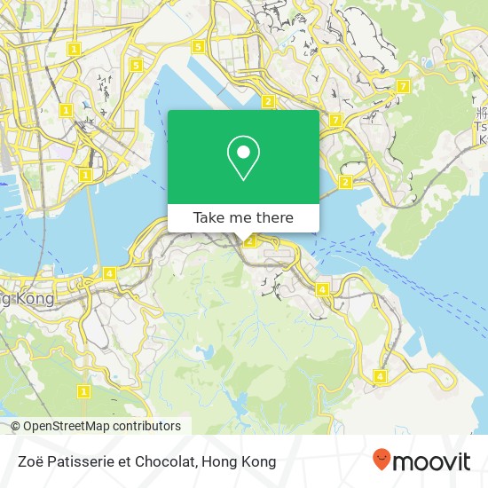 Zoë Patisserie et Chocolat map