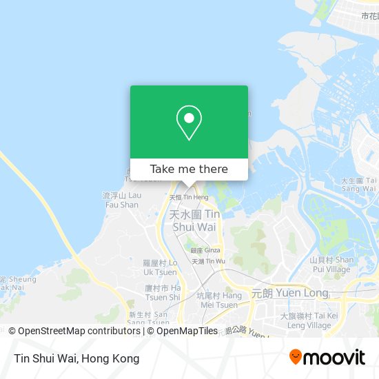 Tin Shui Wai map