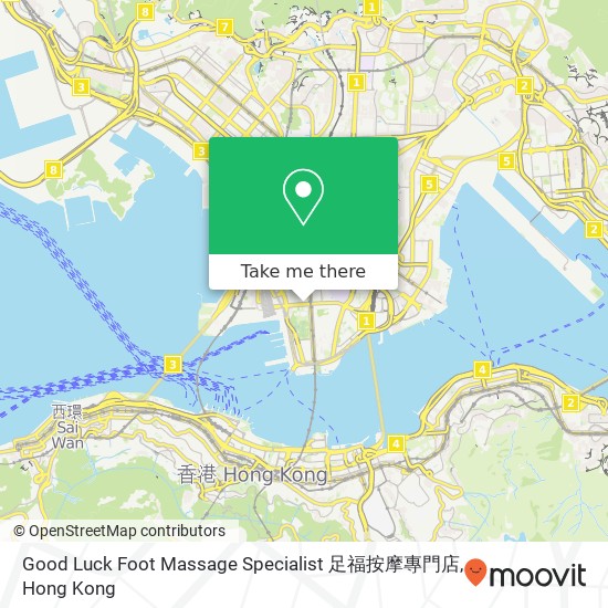Good Luck Foot Massage Specialist 足福按摩專門店 map
