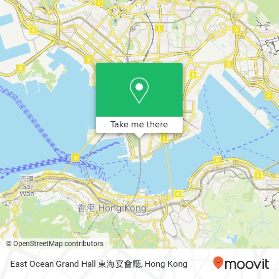 East Ocean Grand Hall 東海宴會廳 map