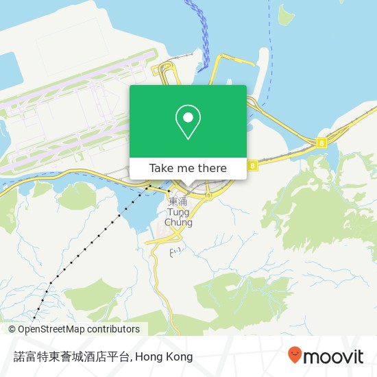 諾富特東薈城酒店平台 map